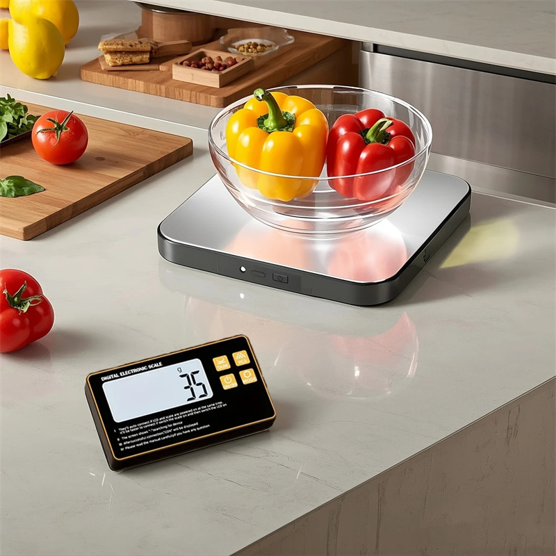 Meal Prep Chef - Uzaktan Ekranlı Kablosuz Mutfak Terazisi Paslanmaz