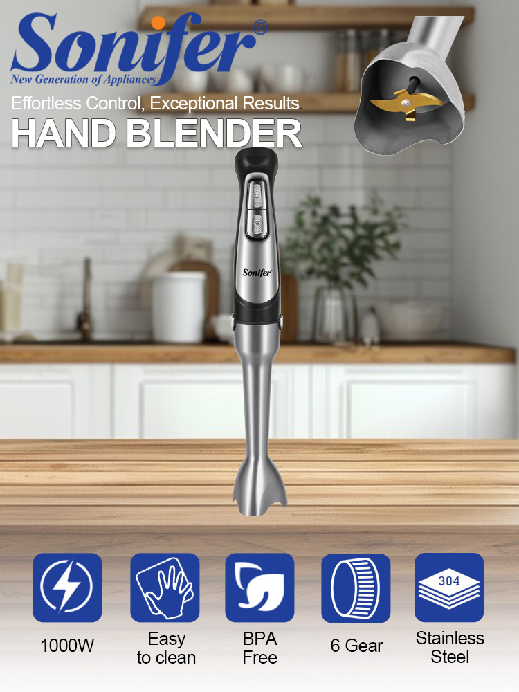 Meal Prep Smoothies - El Blenderı Sonifer SF-8185 1000W 6