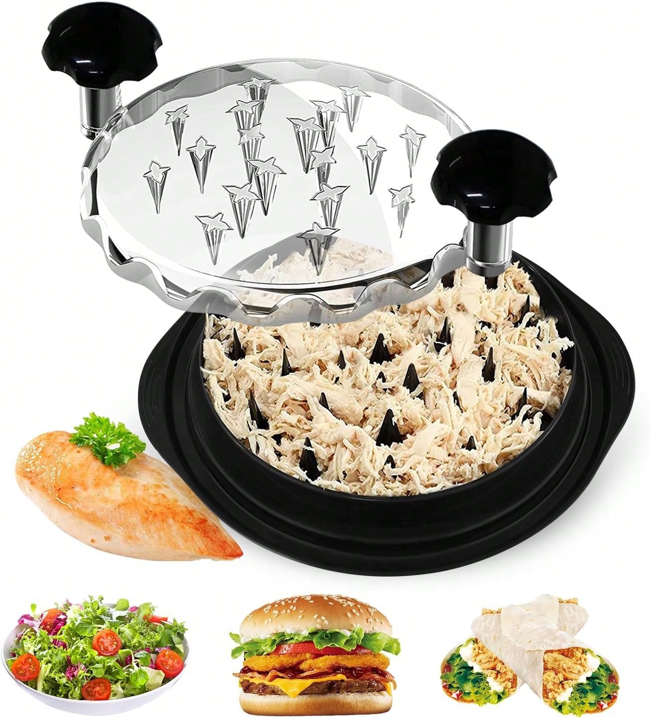 Meal Prep Chef - Chefy Ergonomik Manuel Tavuk Parçalayıcı Evcil