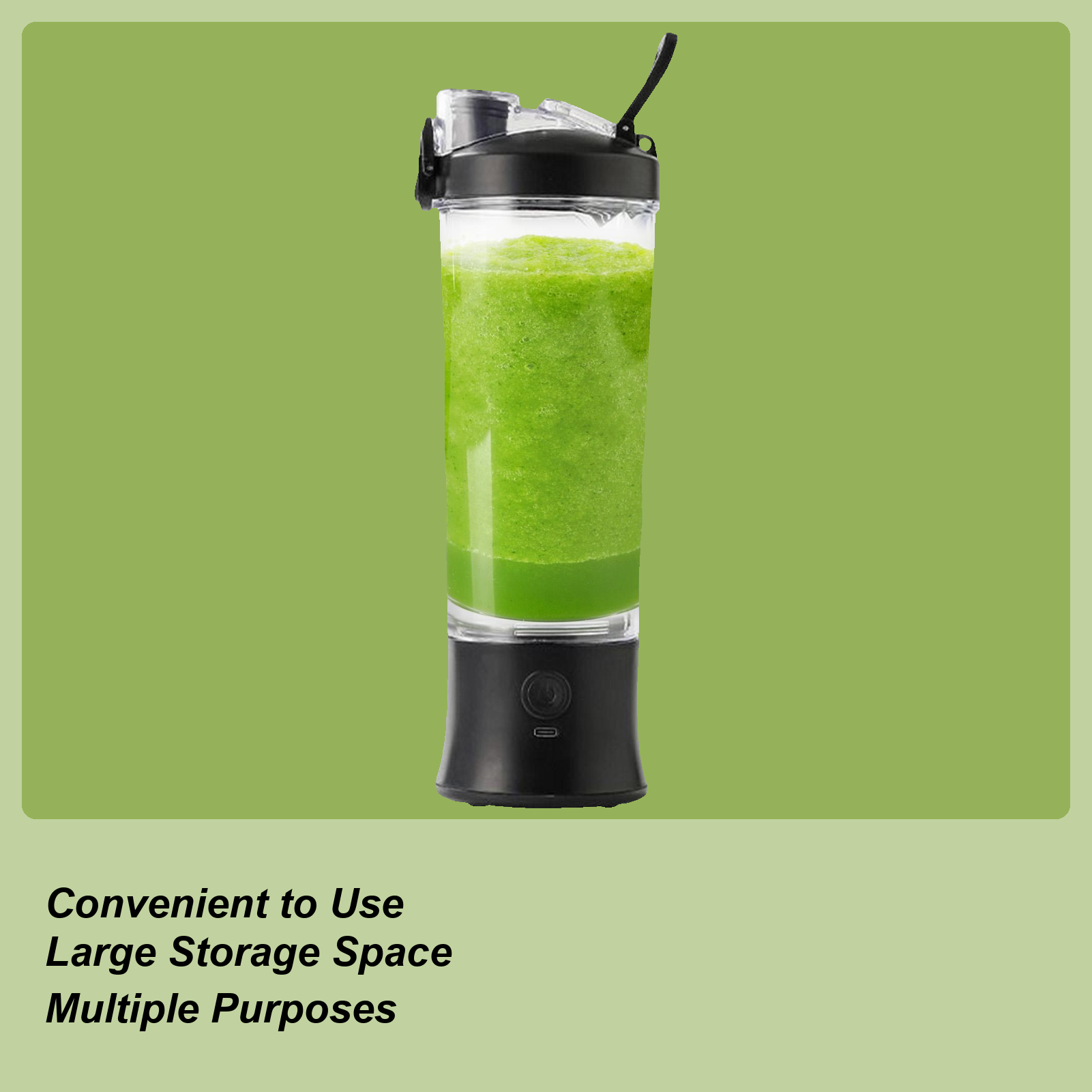 Meal Prep Smoothies - Smoothies Shakes için taşınabilir Blender Mikser