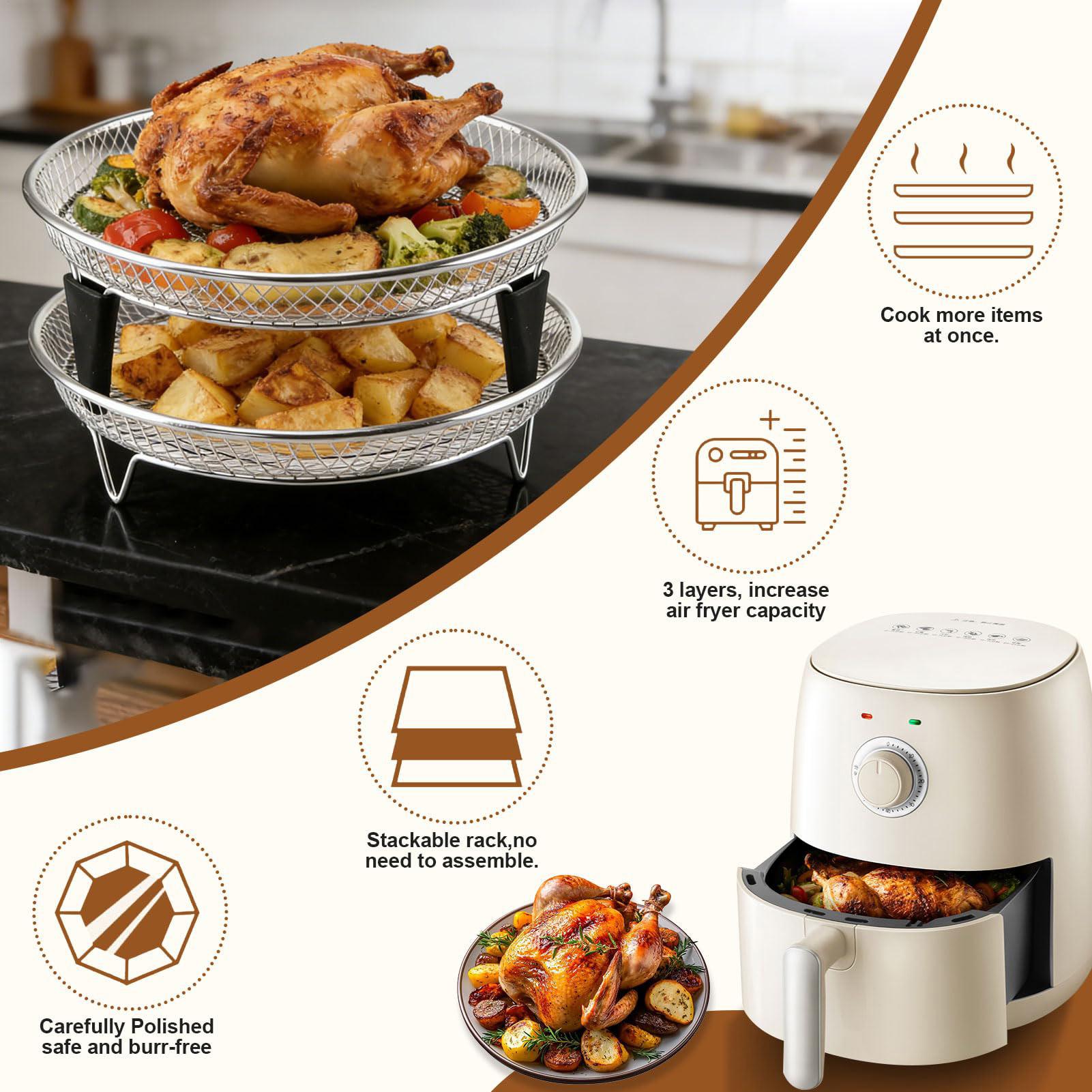 Hava Fritözü Sepeti Paslanmaz  - Meal Prep Chef incelemesi ve fiyatı