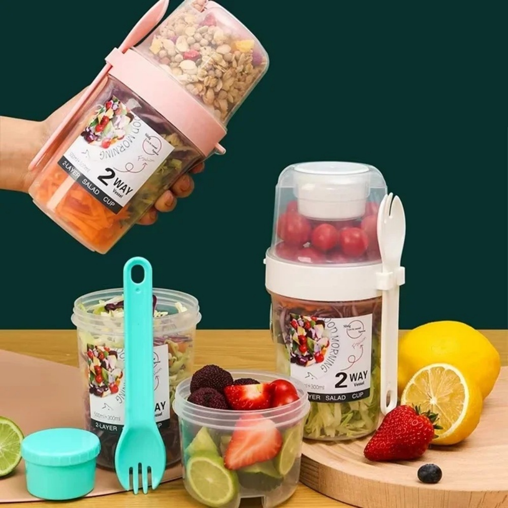 Taşınabilir Salata Kabı Kahval - Salad Container Jar incelemesi ve fiyatı
