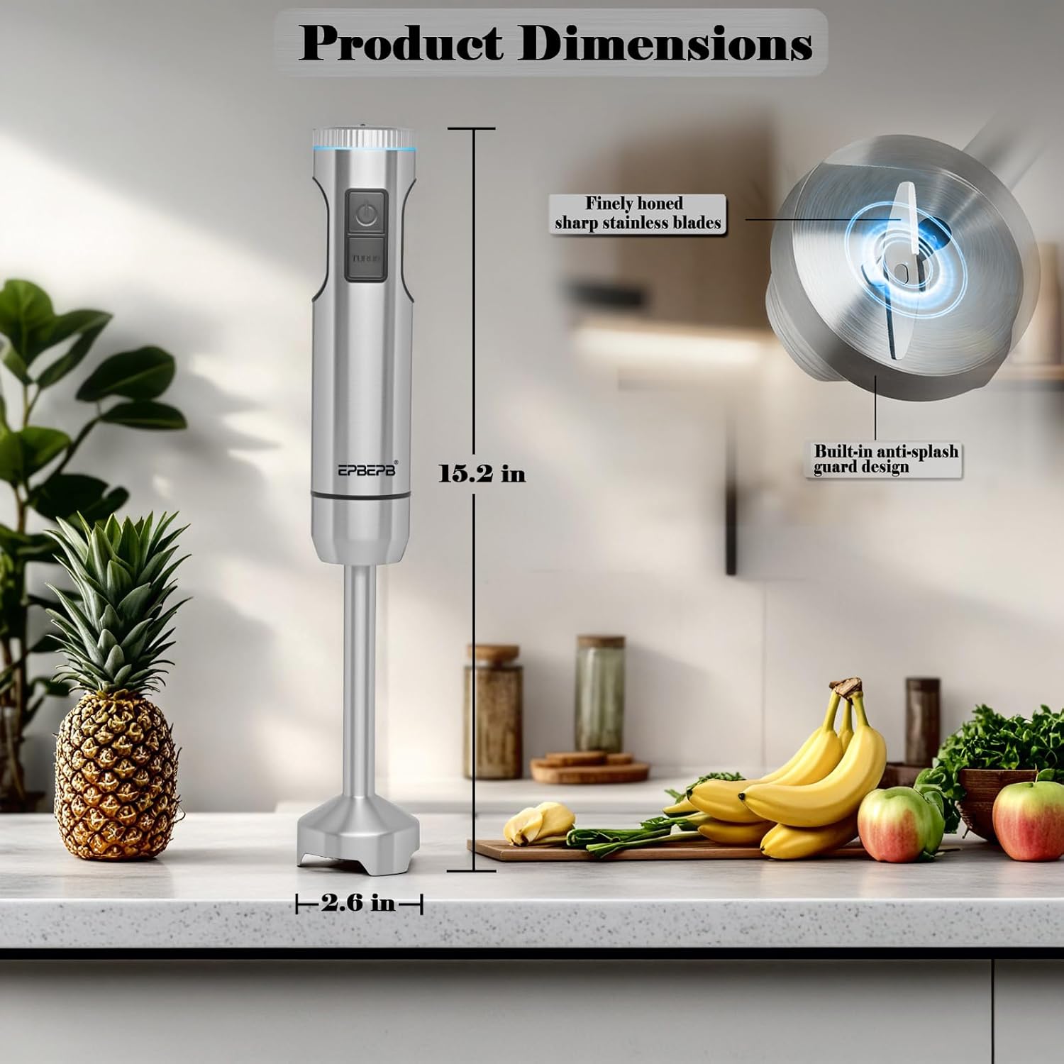 1000W 12'si 1 Arada Daldırma T - Meal Prep Smoothies incelemesi ve fiyatı