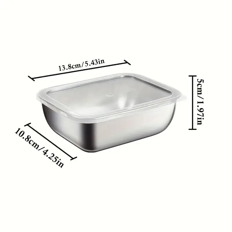 5 Parçalı Paslanmaz Çelik Gıda - Meal Prep Chef incelemesi ve fiyatı