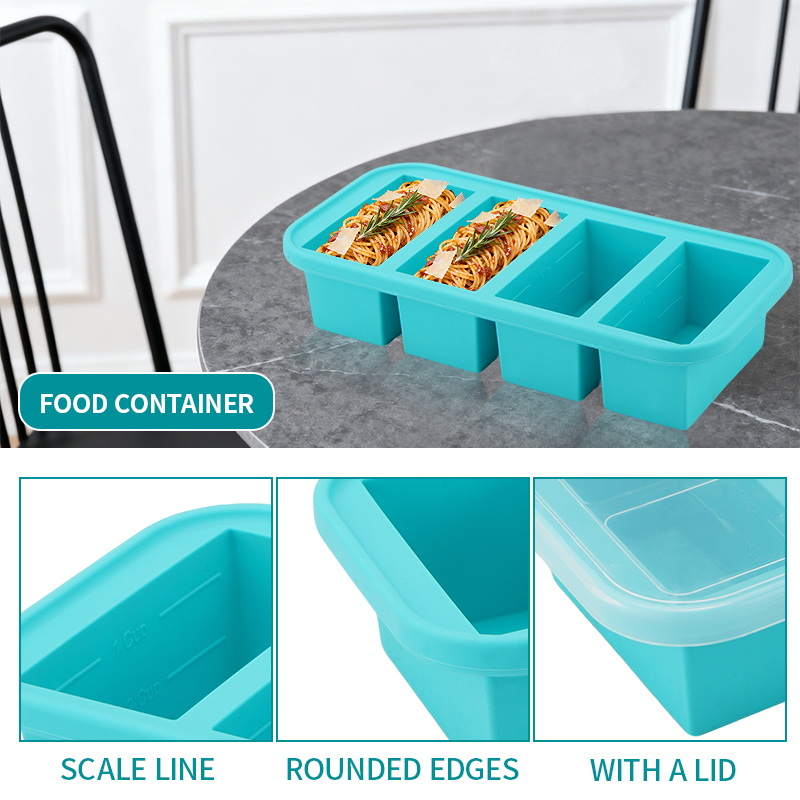 2 veya 3 parçalı silikon dondu - Meal Prep Chef incelemesi ve fiyatı