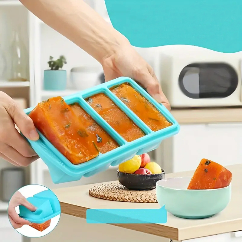 Kapaklı Silikon Dondurucu Kapl - Meal Prep Smoothies incelemesi ve fiyatı