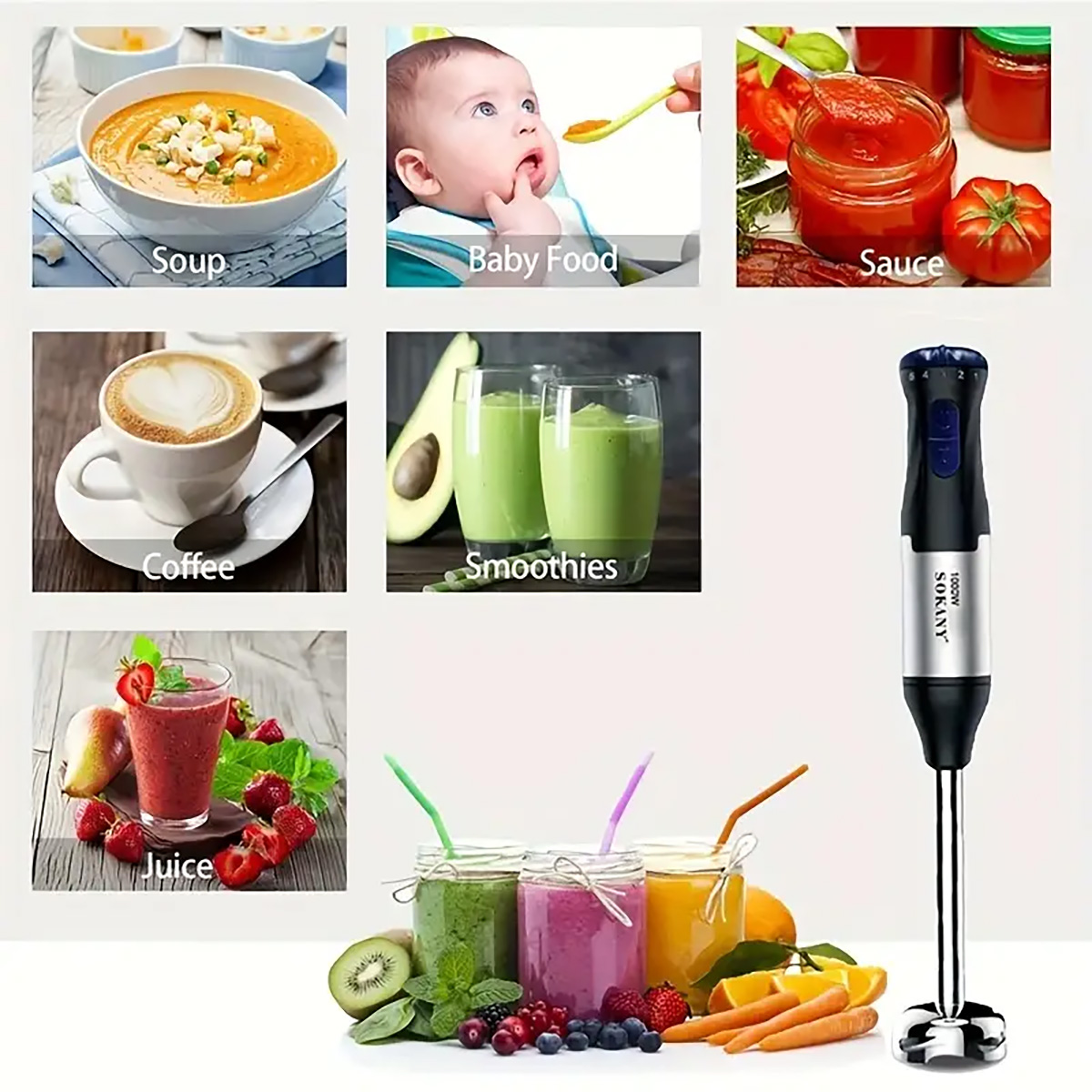 Kıyma makinesi, 1000, çırpma v - Meal Prep Smoothies incelemesi ve fiyatı