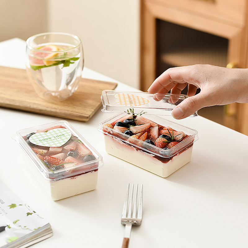Kapaklı 10 adet şeffaf tatlı k - Salad Container Jar incelemesi ve fiyatı
